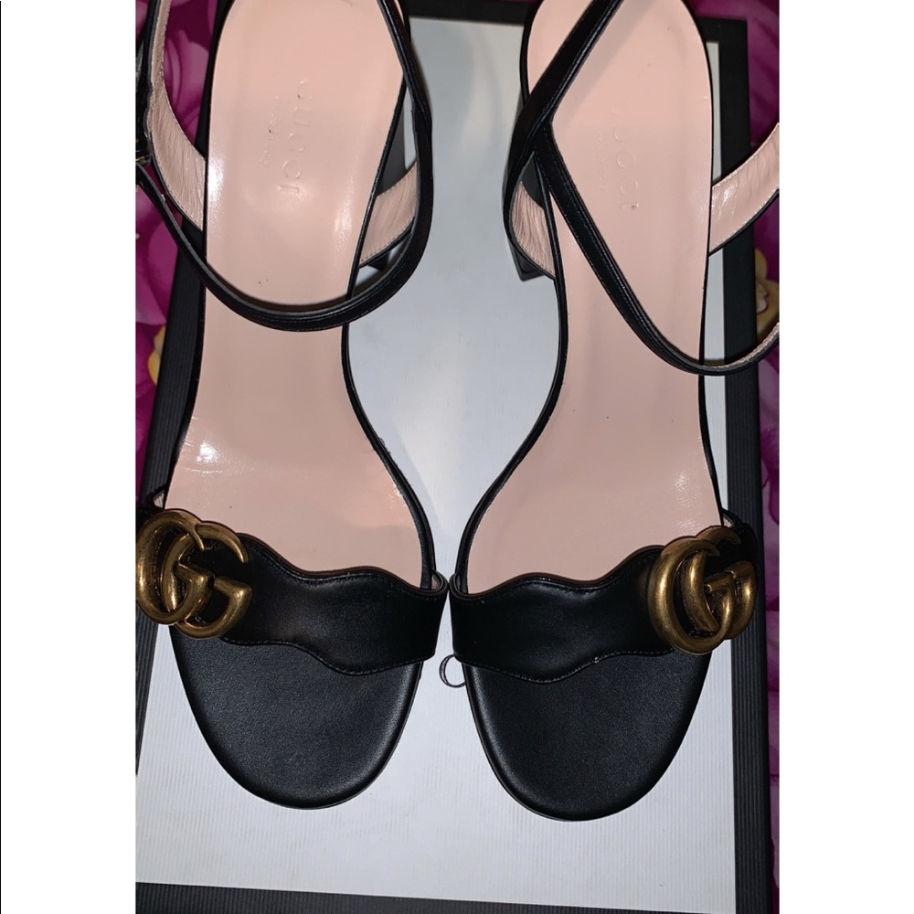 Brand new Gucci Marmont Blocked Heels